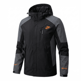 Chaqueta Deportiva Negra/Gris Para Hombre Ref. 1818