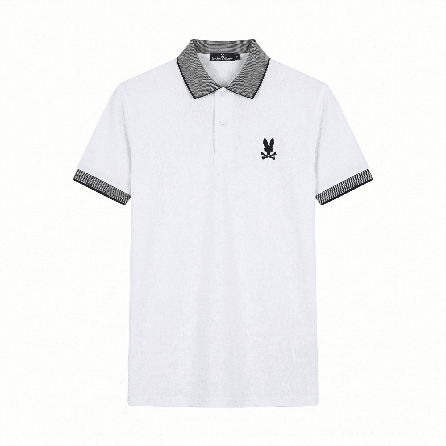 Camiseta 185017 Tipo Polo Blanca Para Hombre