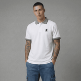 Camiseta 185017 Tipo Polo Blanca Para Hombre
