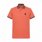 Camiseta 185017 Tipo Polo Naranjada Para Hombre