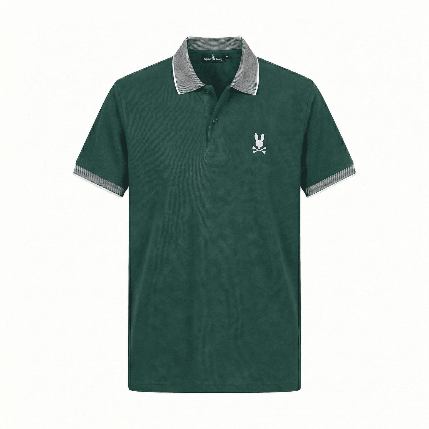 Camiseta 185017 Tipo Polo Verde Para Hombre