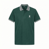 Camiseta 185017 Tipo Polo Verde Para Hombre