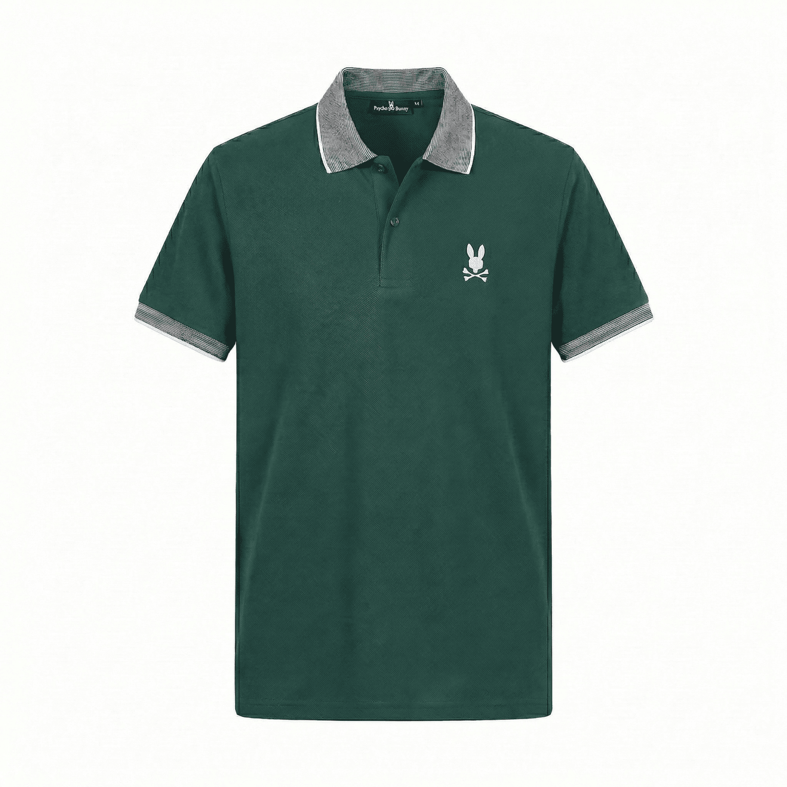 Camiseta 185017 Tipo Polo Verde Para Hombre