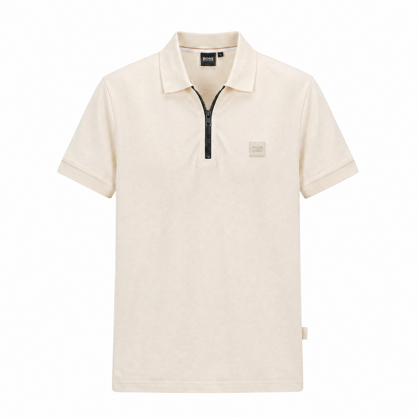 Camiseta 185025 Tipo Polo Crema para hombre