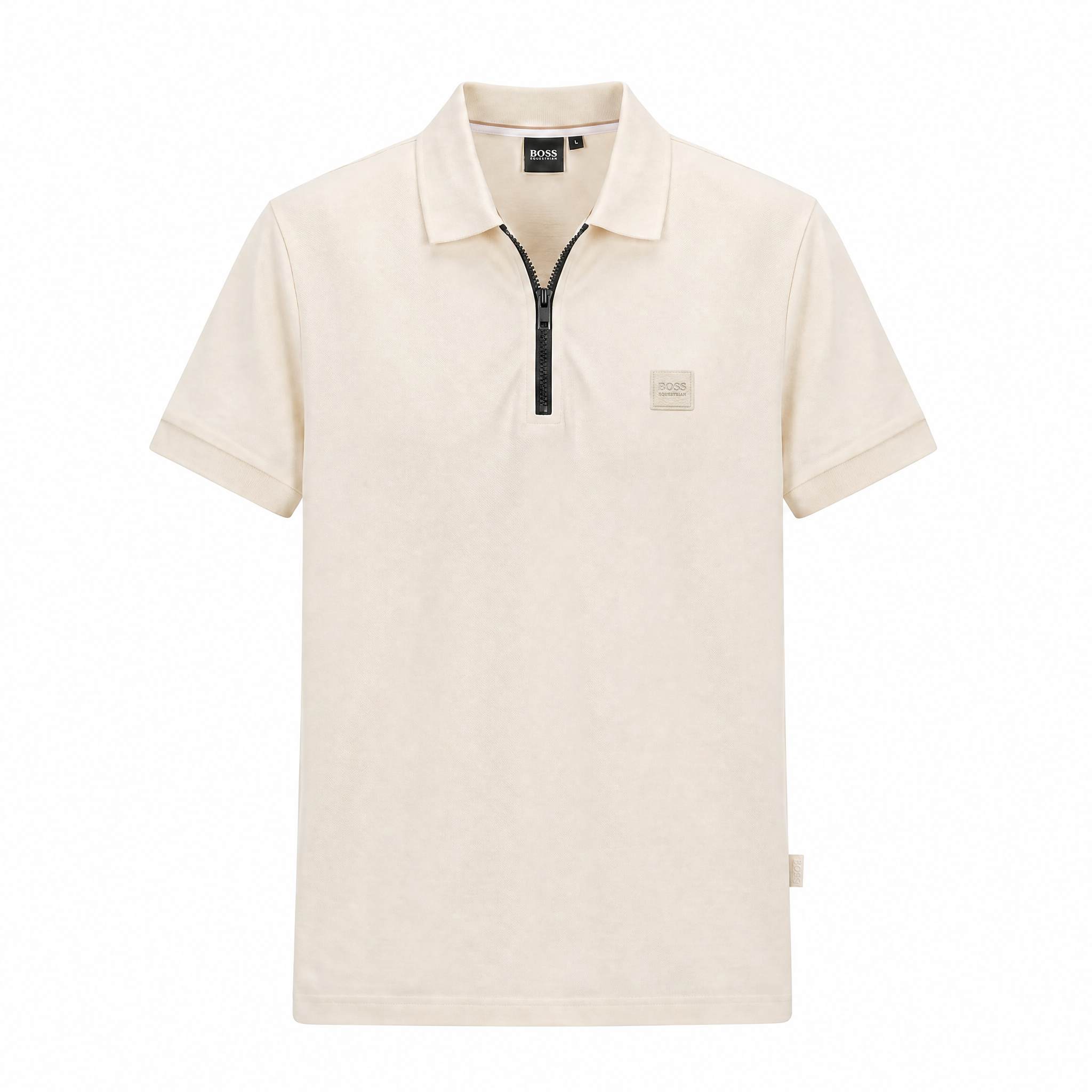 Camiseta 185025 Tipo Polo Crema para hombre