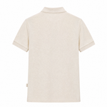 Camiseta 185025 Tipo Polo Crema para hombre
