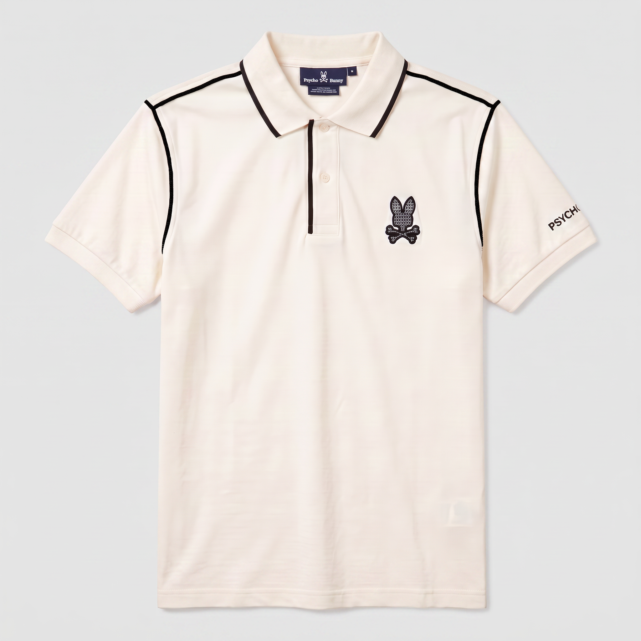 Camiseta 185033 Tipo Polo Crema para hombre
