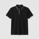 Camiseta 185035 Tipo Polo Negra Para Hombre - foto 1