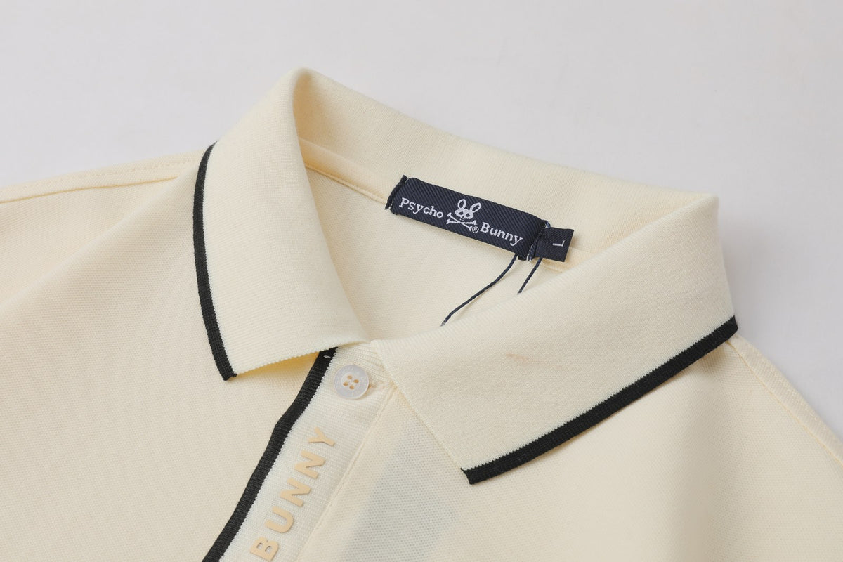Camiseta 185035 Tipo Polo Crema Para Hombre - foto 3