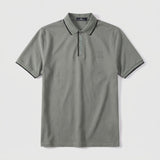 Camiseta 185035 Tipo Polo Verde Para Hombre - foto 1