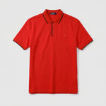 Camiseta 185035 Tipo Polo Roja Para Hombre