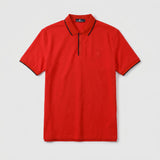Camiseta 185035 Tipo Polo Roja Para Hombre - foto 1