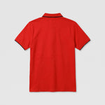 Camiseta 185035 Tipo Polo Roja Para Hombre
