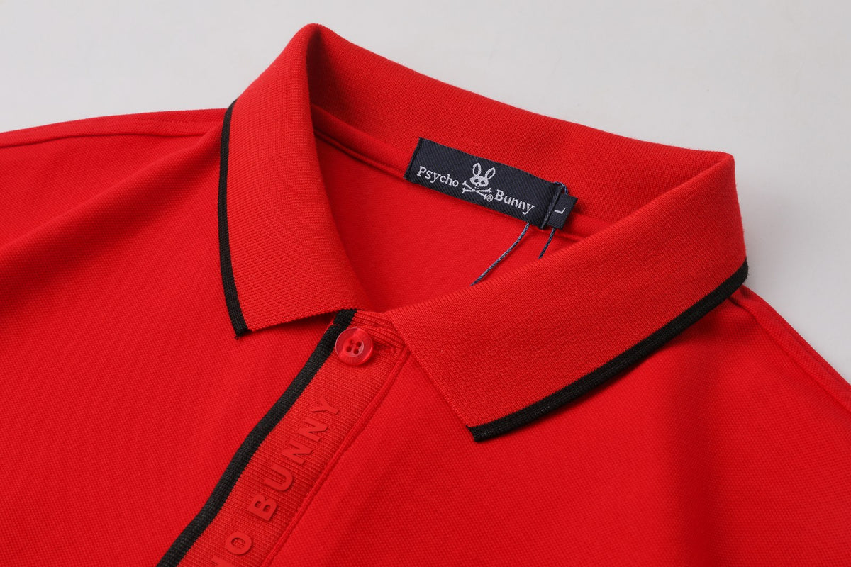 Camiseta 185035 Tipo Polo Roja Para Hombre - foto 3