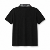 Camiseta 185036 Tipo Polo Negro para hombre