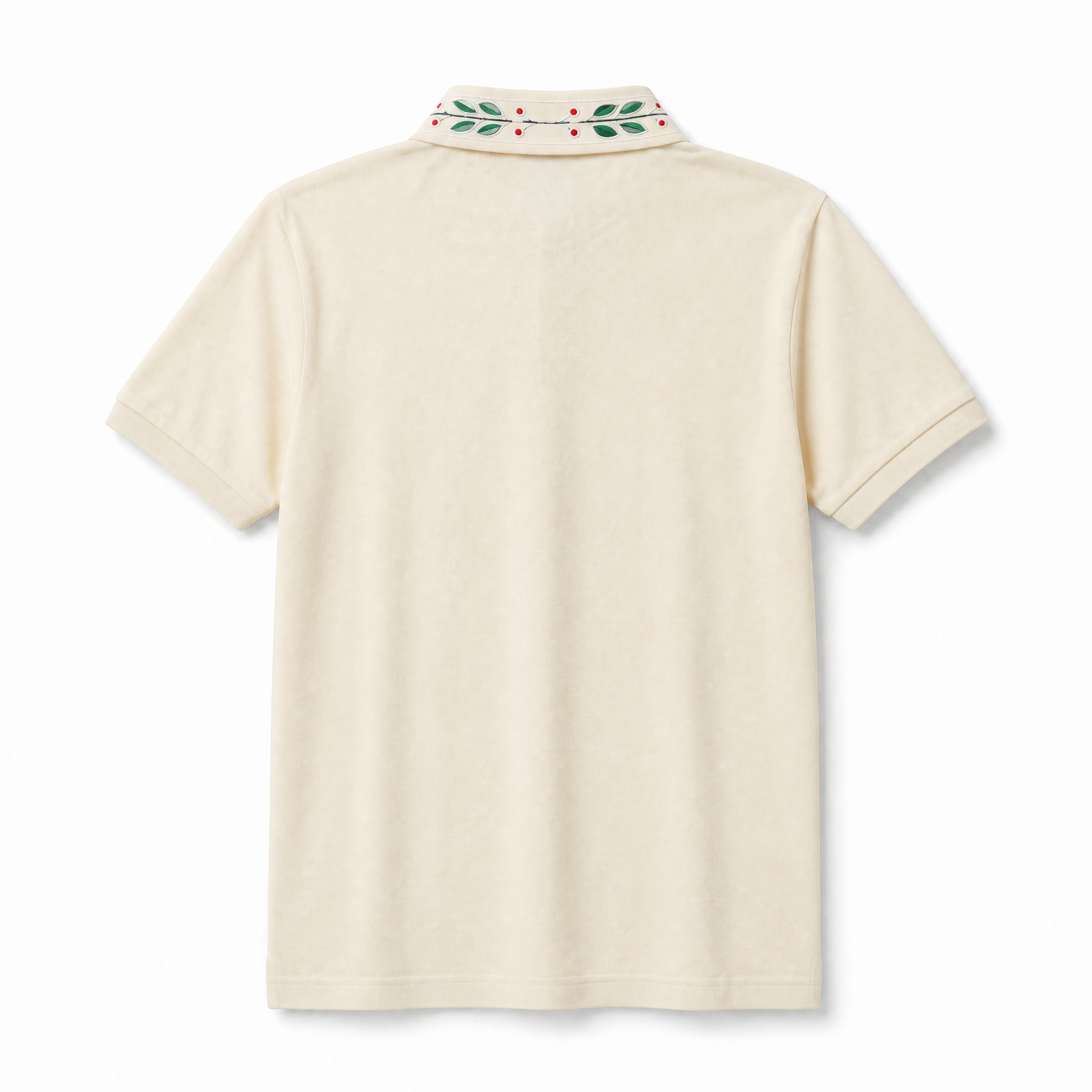 Camiseta 185036 Tipo Polo Crema para hombre