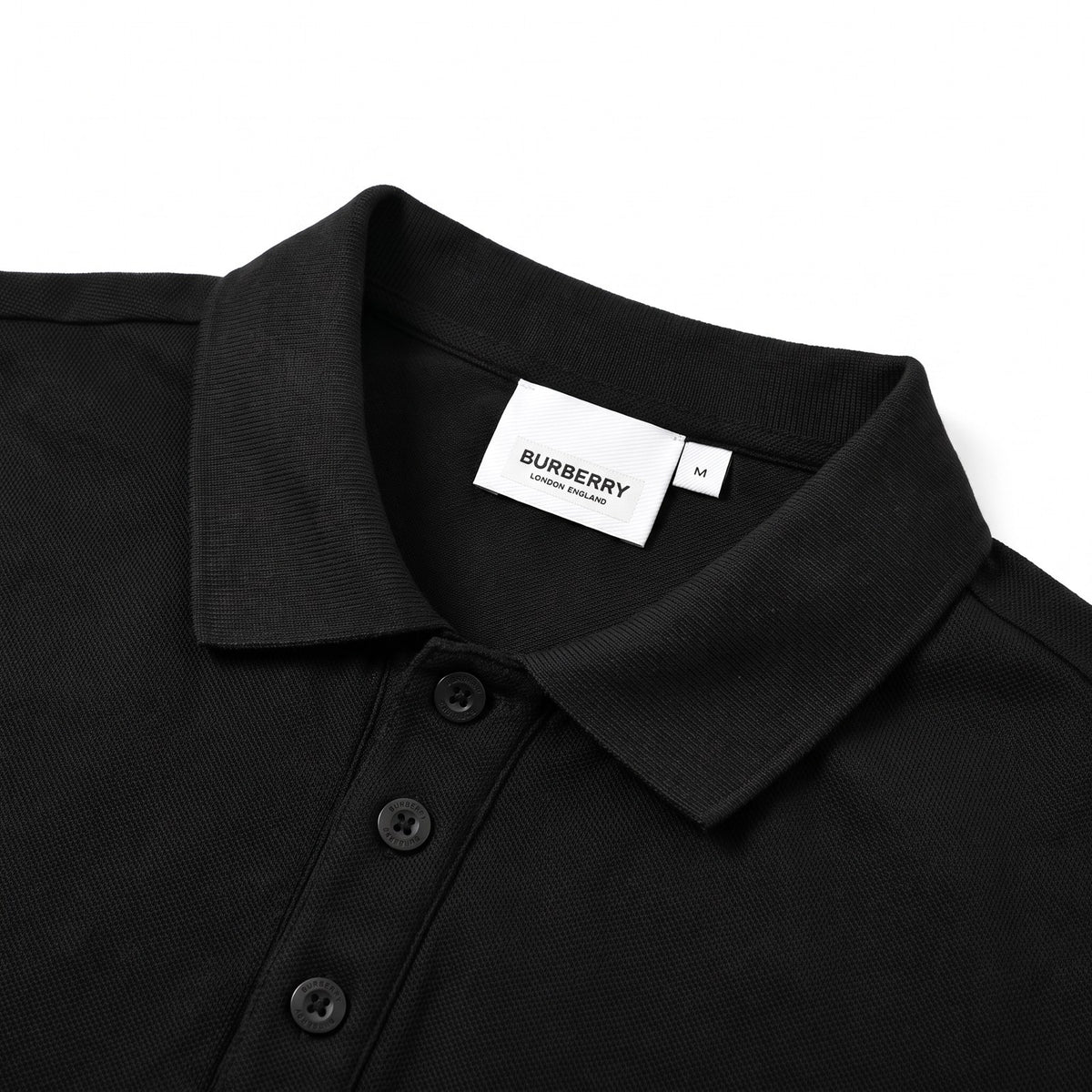 Camiseta 185039 Tipo Polo Negra Para Hombre - foto 4