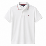 Camiseta 185049 Tipo Polo Blanco para hombre