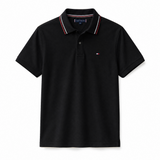 Camiseta 185049 Tipo Polo Negro para hombre