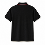 Camiseta 185049 Tipo Polo Negro para hombre