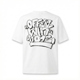 Camiseta 197002 Oversize Blanca Para Hombre