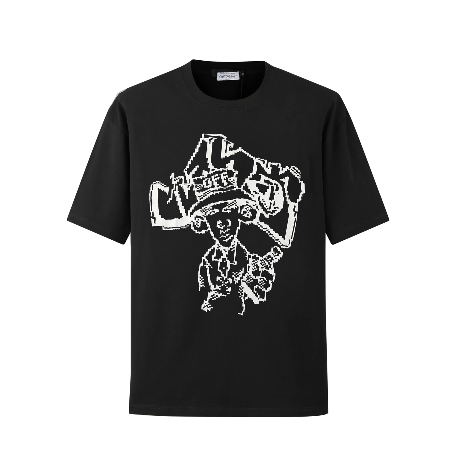 Camiseta 197002 Oversize Negra Para Hombre