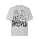 Camiseta 197003 Oversize Blanca Para Hombre