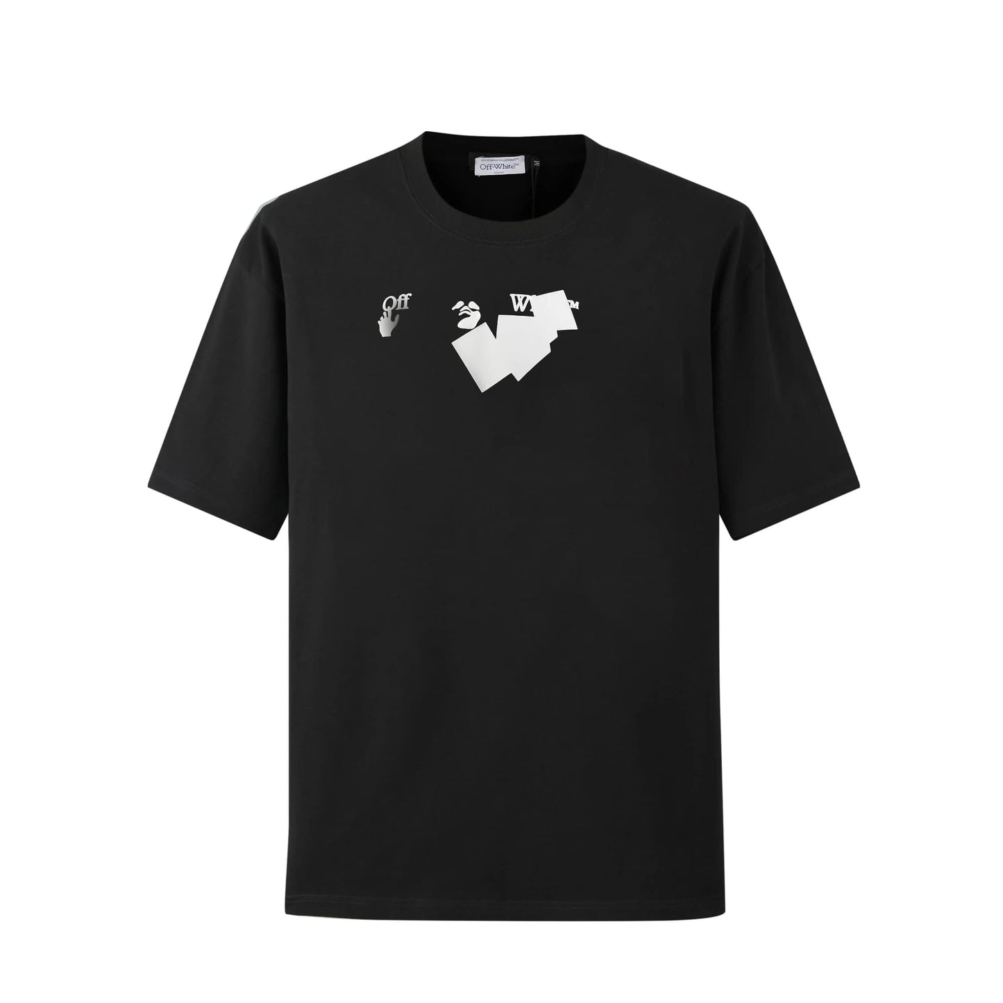 Camiseta 197018 Oversize Negra Para Hombre