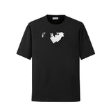 Camiseta 197018 Oversize Negra Para Hombre