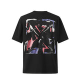 Camiseta 197020 Oversize Negra Para Hombre