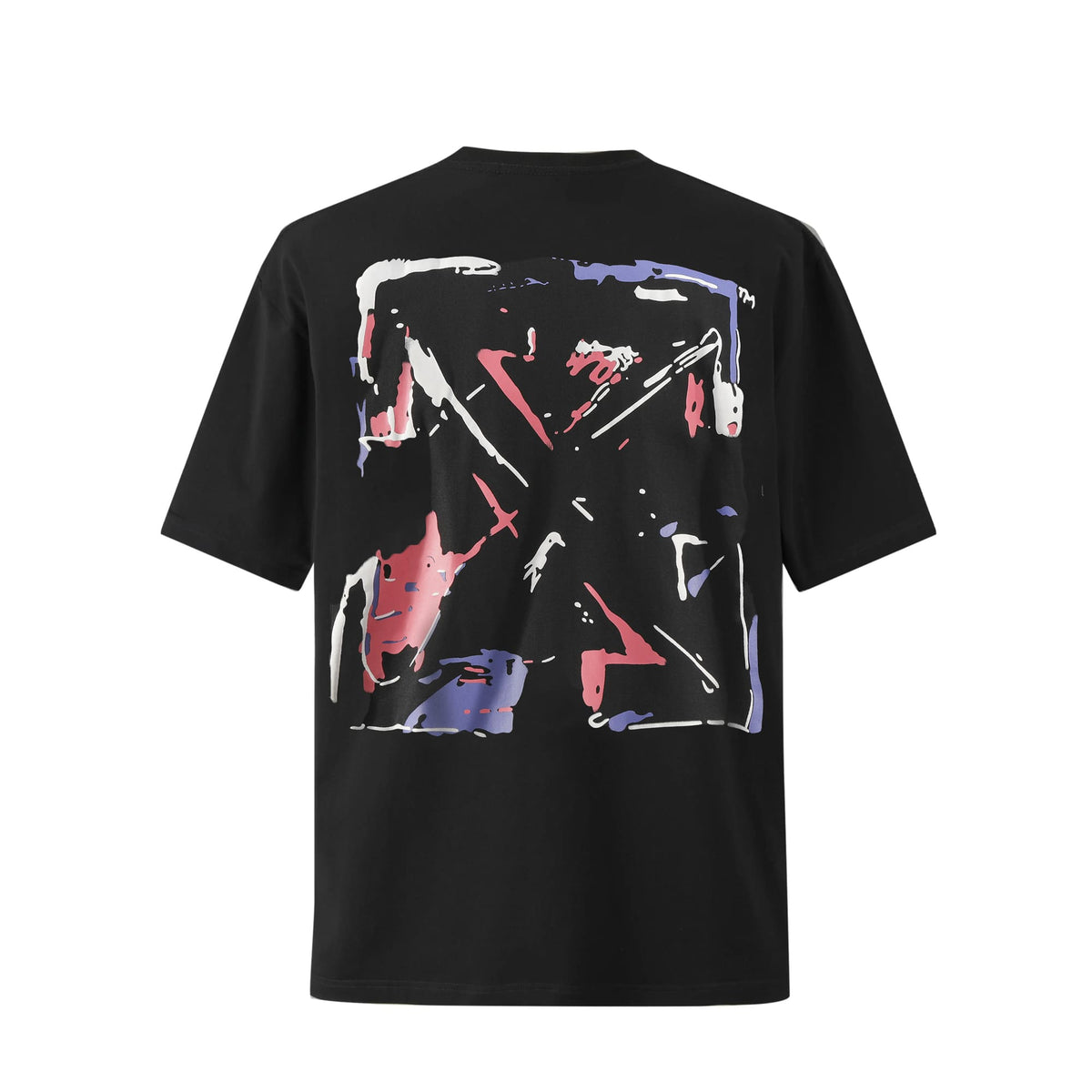 Camiseta 197020 Oversize Negra Para Hombre