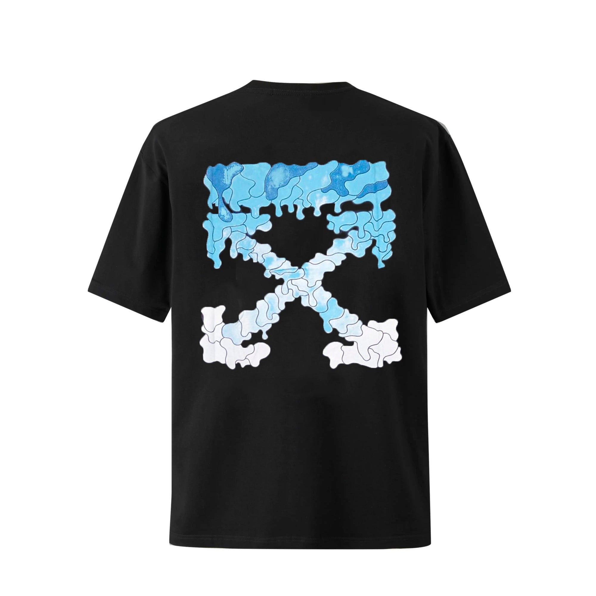 Camiseta 197021 Oversize Negra Para Hombre