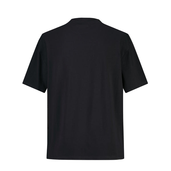 Camiseta 88395 Oversize Negra Para Hombre
