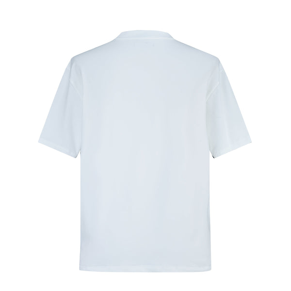 Camiseta 88395 Oversize Blanca Para Hombre