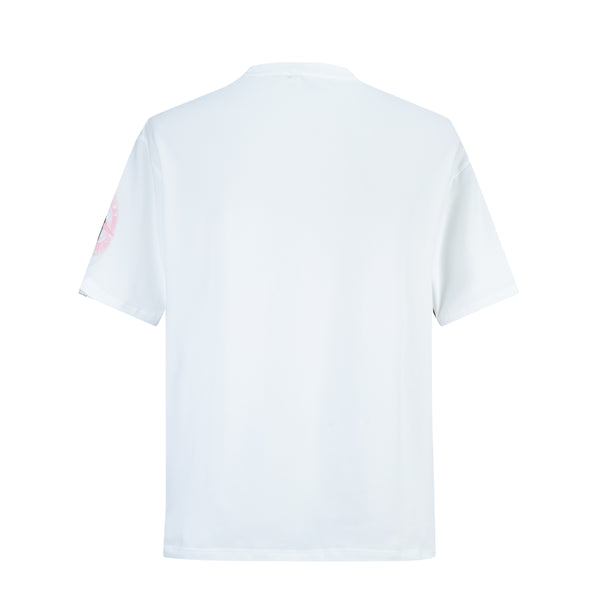 Camiseta 88397 Oversize Blanca Para Hombre