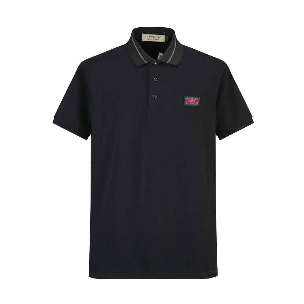Camiseta 58204 Tipo Polo Negra Para Hombre