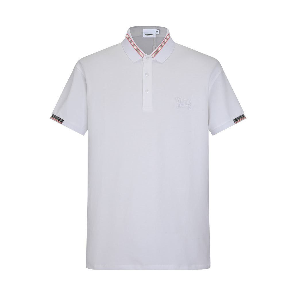 Camiseta 12332-8 Tipo Polo Blanca Para hombre