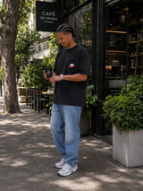 Camiseta 788362 Oversize Negro para hombre