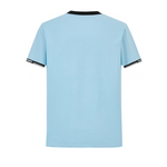 Camiseta 66632 Básica Azul Claro Para Hombre