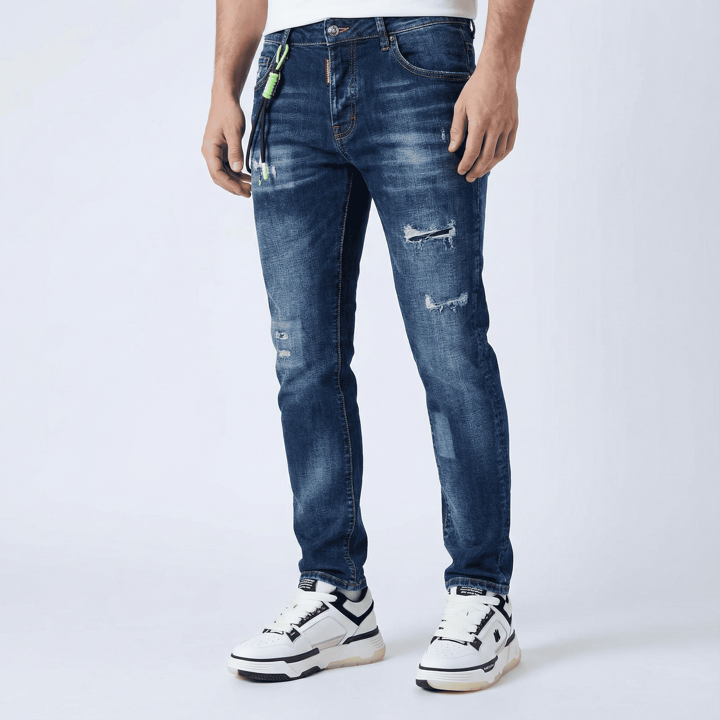 Jean DQ 212 Azul Para Hombre