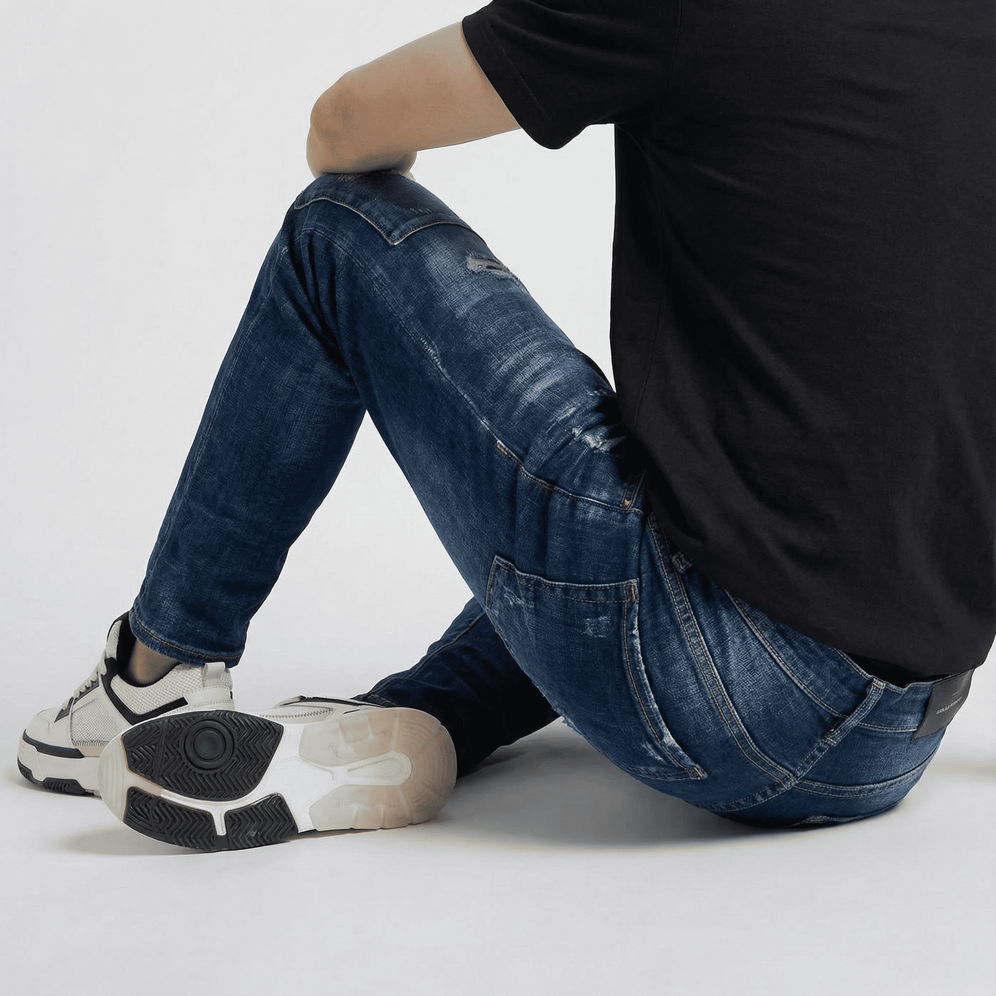 Jean DQ 213 Azul Para Hombre