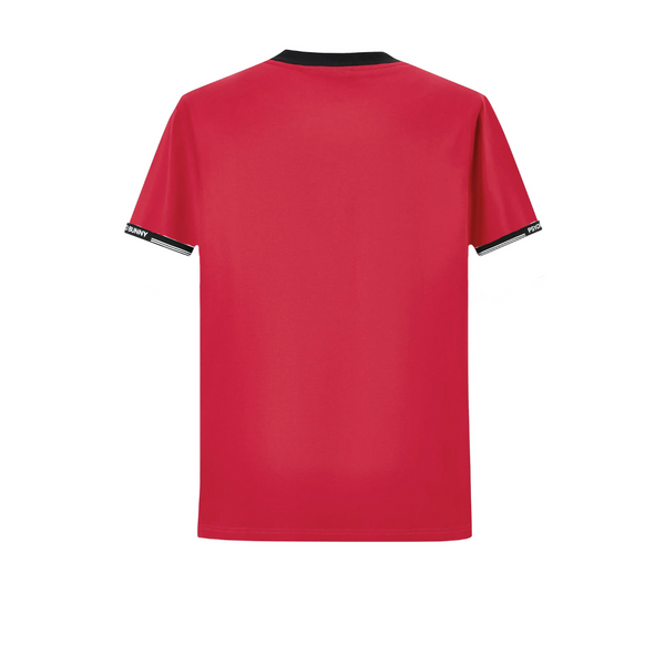 Camiseta 66632 Básica Rojo Para Hombre