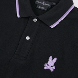 Camiseta 22335# Tipo Polo Negra Para Hombre