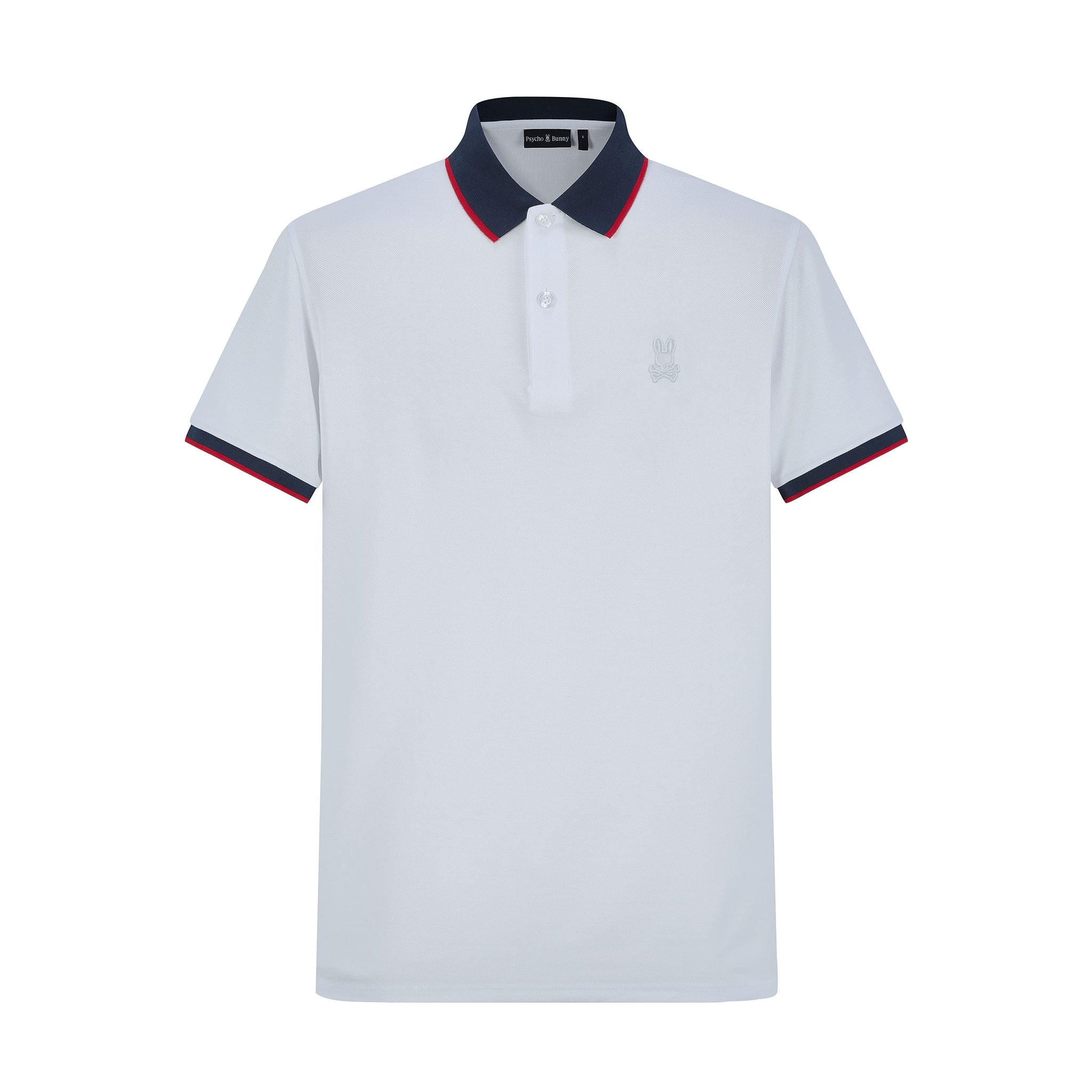Camiseta 22340# Tipo Polo Blanca Para Hombre