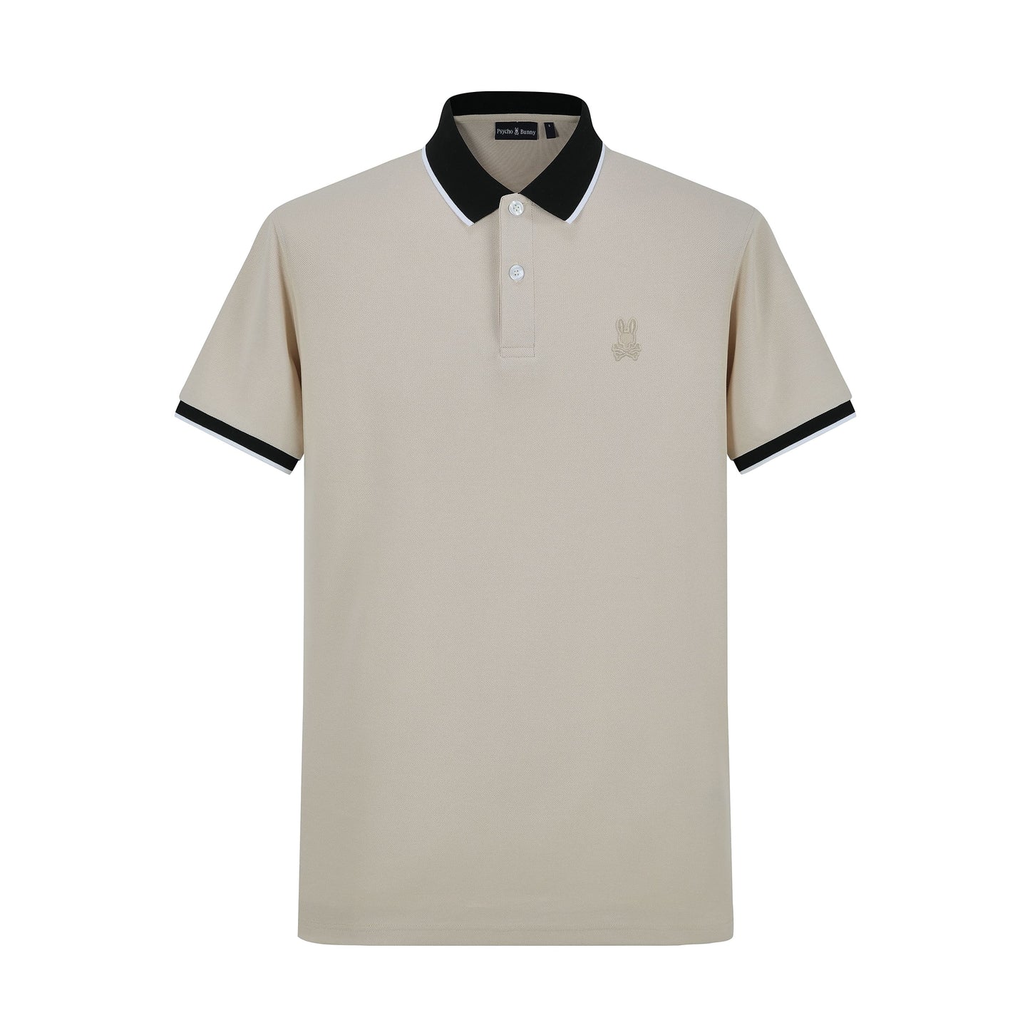 Camiseta 22340# Tipo Polo Khaki Para Hombre