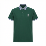 Camiseta 22347# Tipo Polo Verde Para Hombre