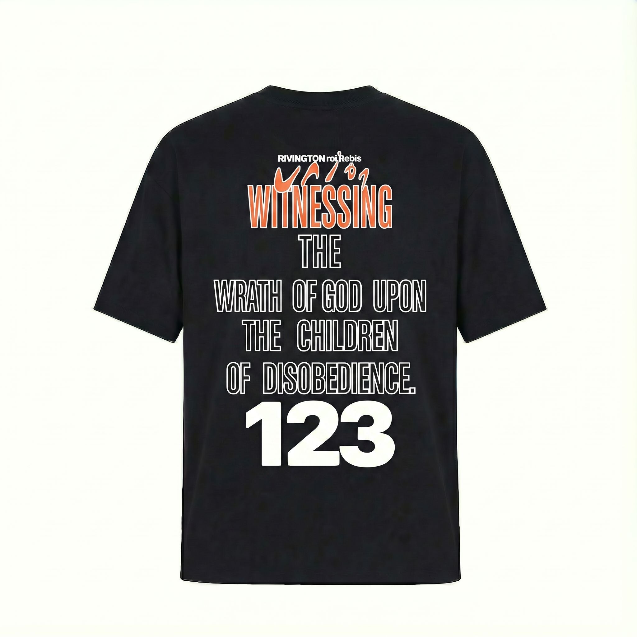 Camiseta 88635 Oversize Negro para hombre