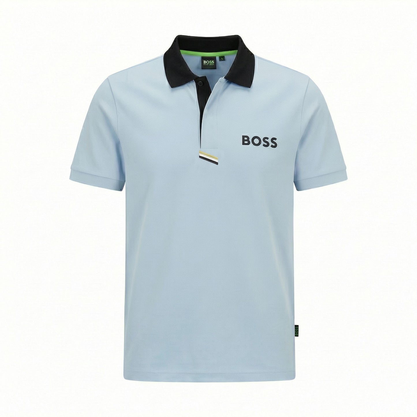 Camiseta 918006 Tipo Polo Azul Claro para hombre