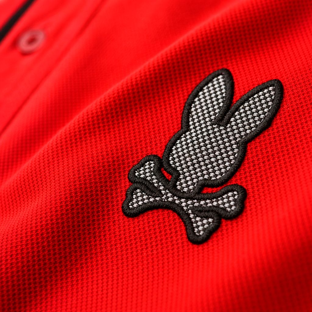 Camiseta 185033 Tipo Polo Rojo para hombre
