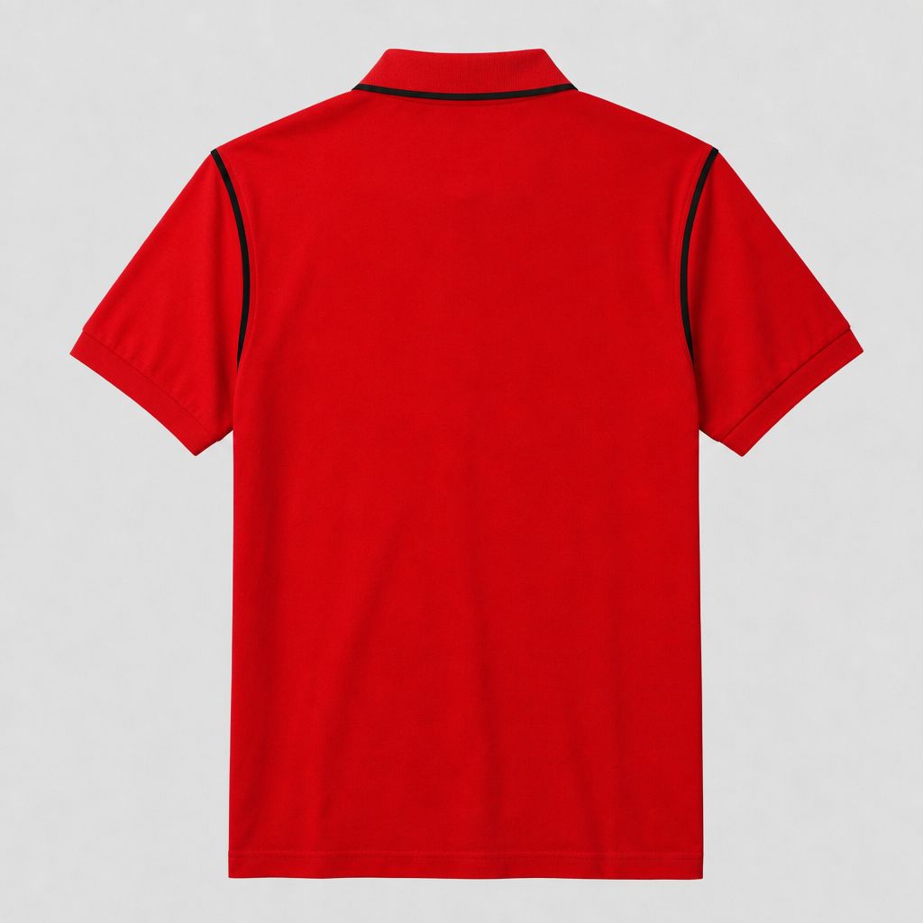 Camiseta 185033 Tipo Polo Rojo para hombre
